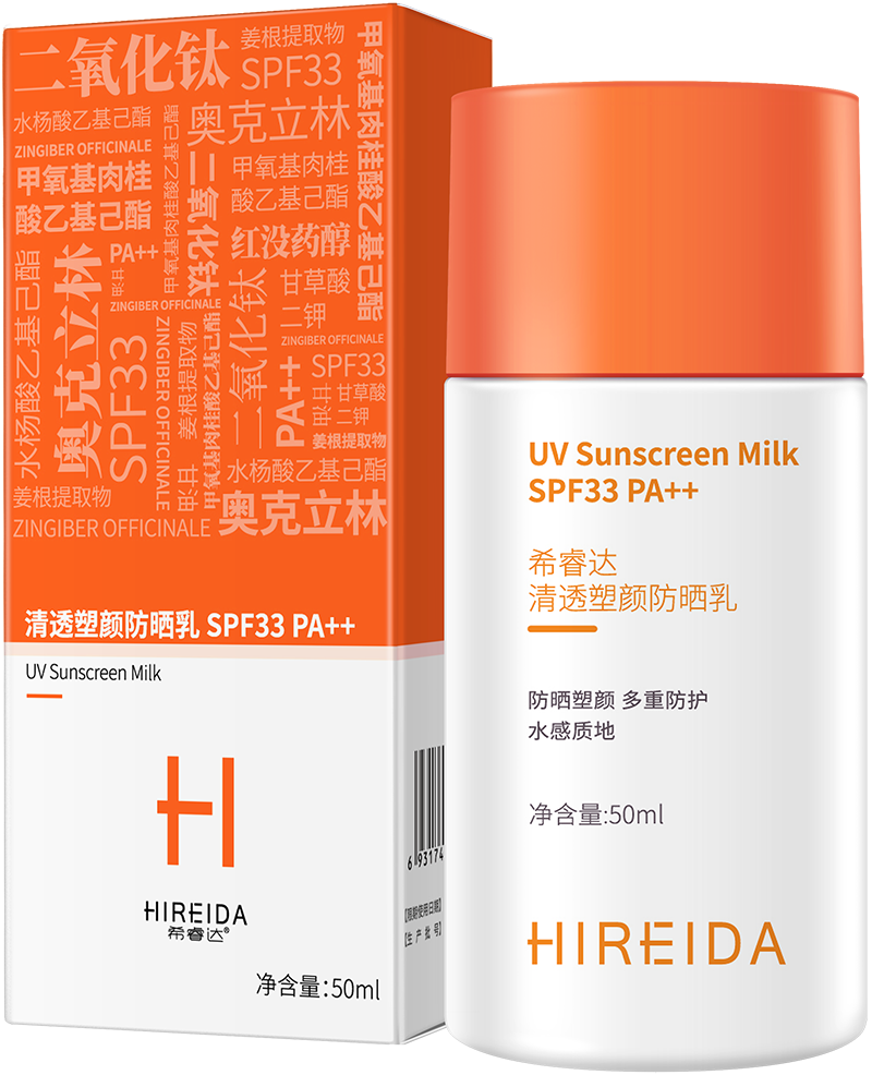 HIREIDA UV Sunscreen Milk SPF33 PA++ (50ml)