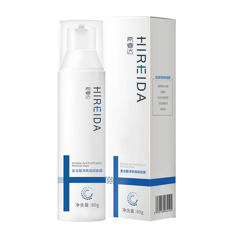 HIREIDA (Quad-Acid) 8% Multi-Acid Purification Renewal Mask Homecare Oily Skin