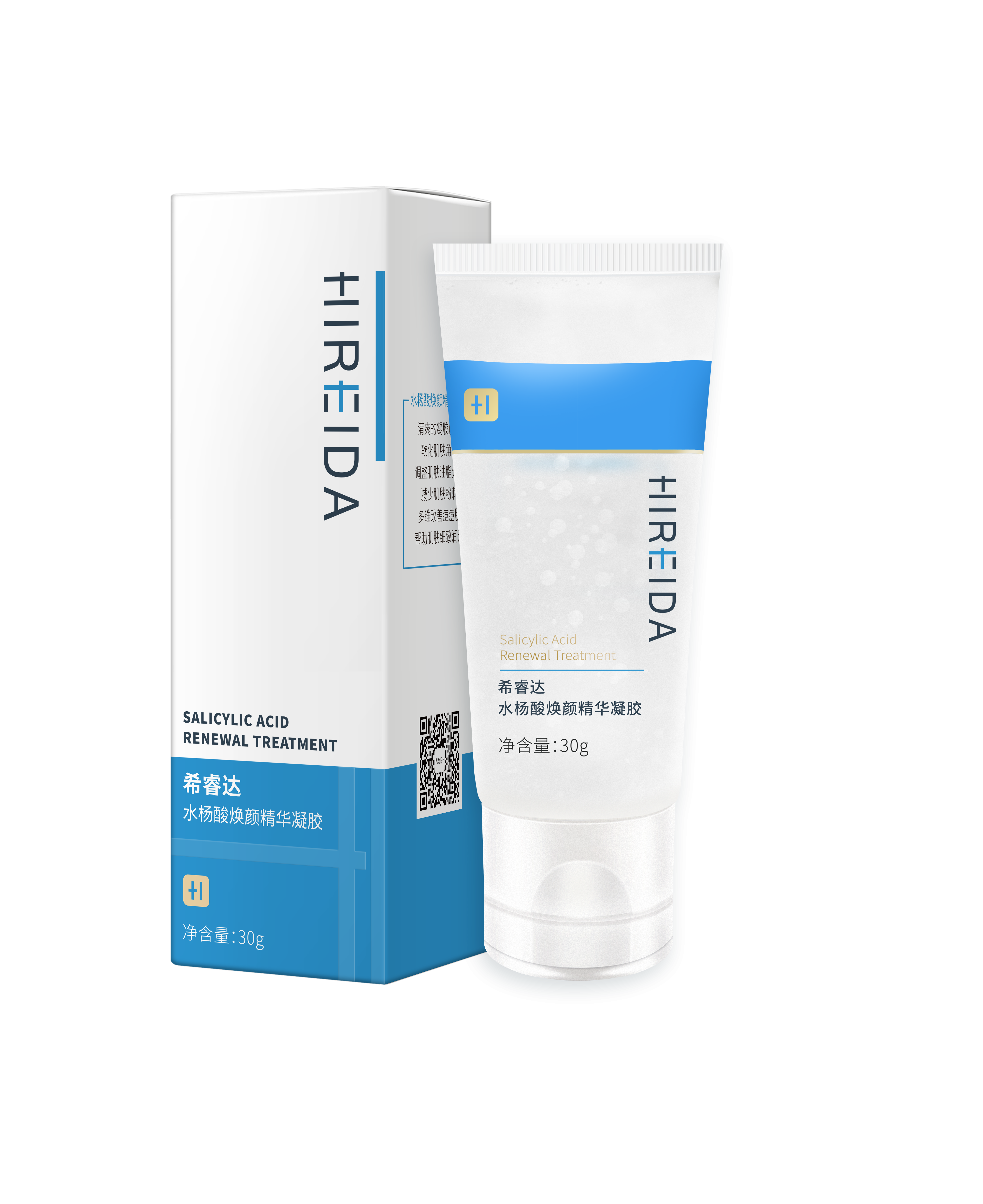 HIREIDA Salicylic Acid Renewal Treatment Gel (30g/80g)
