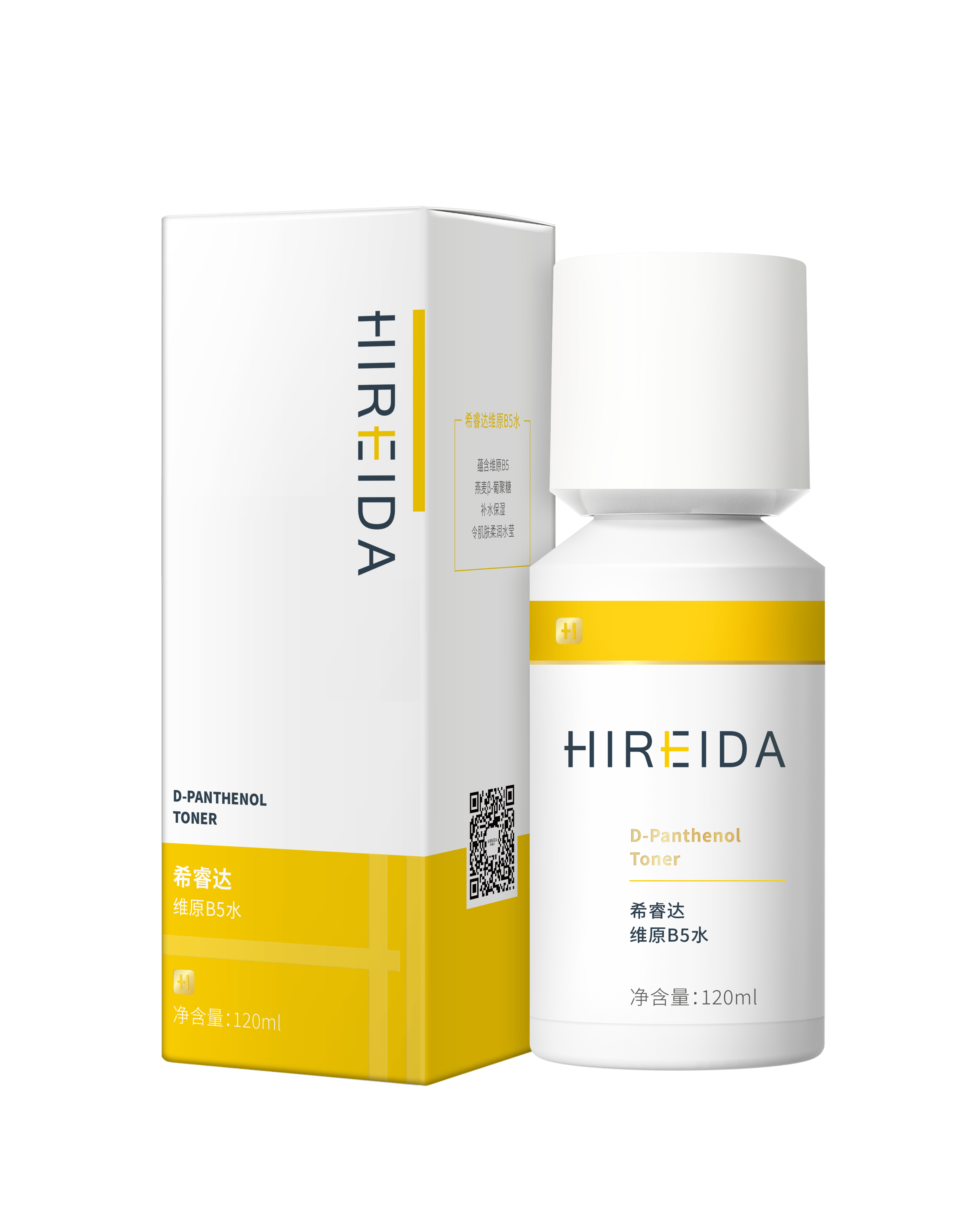 HIREIDA D-Panthenol Toner (120ml) Provitamin B5